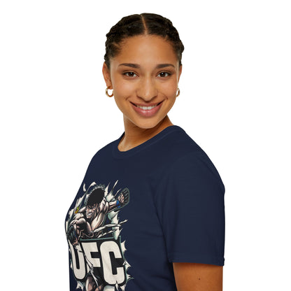 Unleash - UFC T Shirt | Unleash Fierce Confidence | UFC Tee for Fitness Enthusiasts - premium material. perfect gift idea. Order yours now and stand out with this exclusive piece!