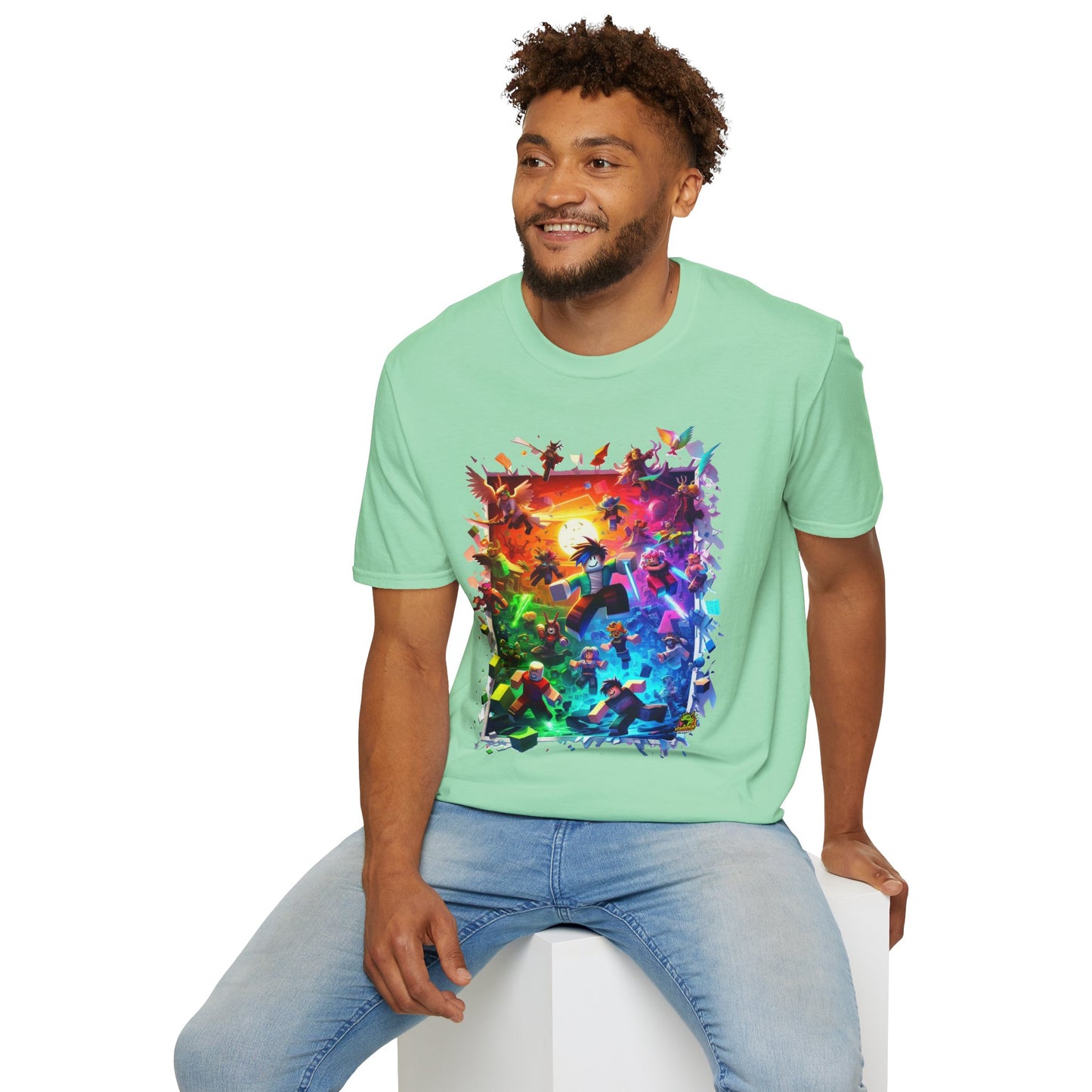 Roblox Avatar Tee for Boys & Girls | Cool Roblox Kids Shirt | Roblox Graphic T-Shirt | Roblox Gift for Gamers