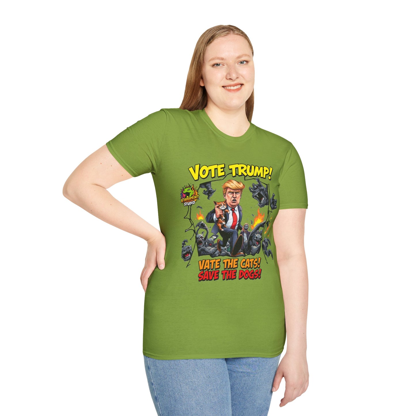 They're Eating the Dogs Tee | Satire Trump Election T-Shirt | Funny Political Graphic Te