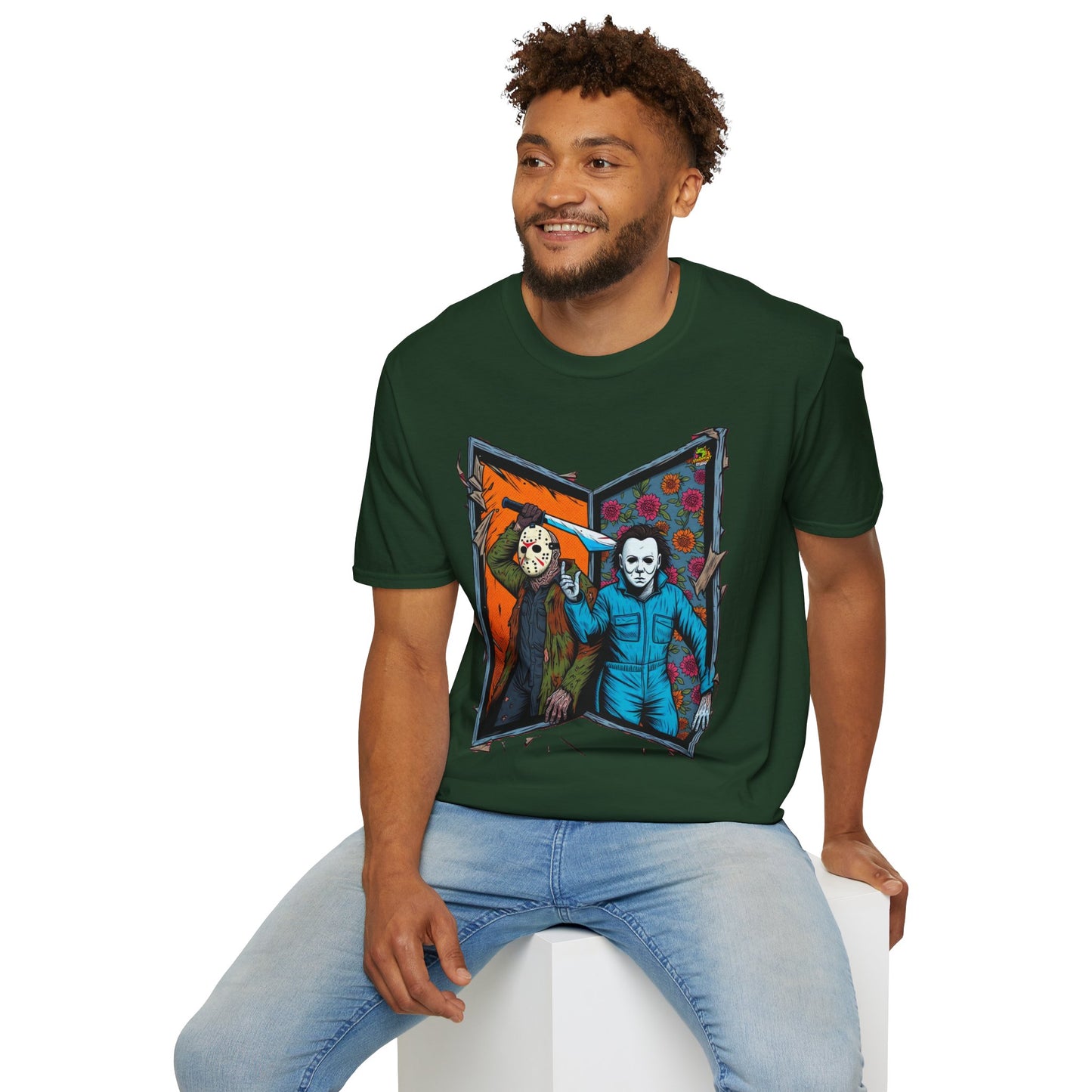 Jason Voorhees & Michael Myers T-Shirt | Funny Horror Tee