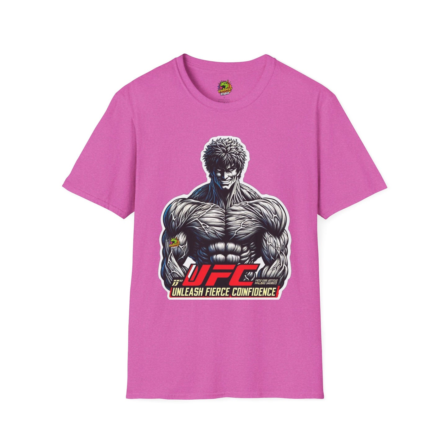 and - UFC T Shirt | Unleash Fierce Confidence | UFC Tee for Gym and Baki Anime Lovers - custom-made. perfect gift idea. Order yours now and stand out with this exclusive piece!