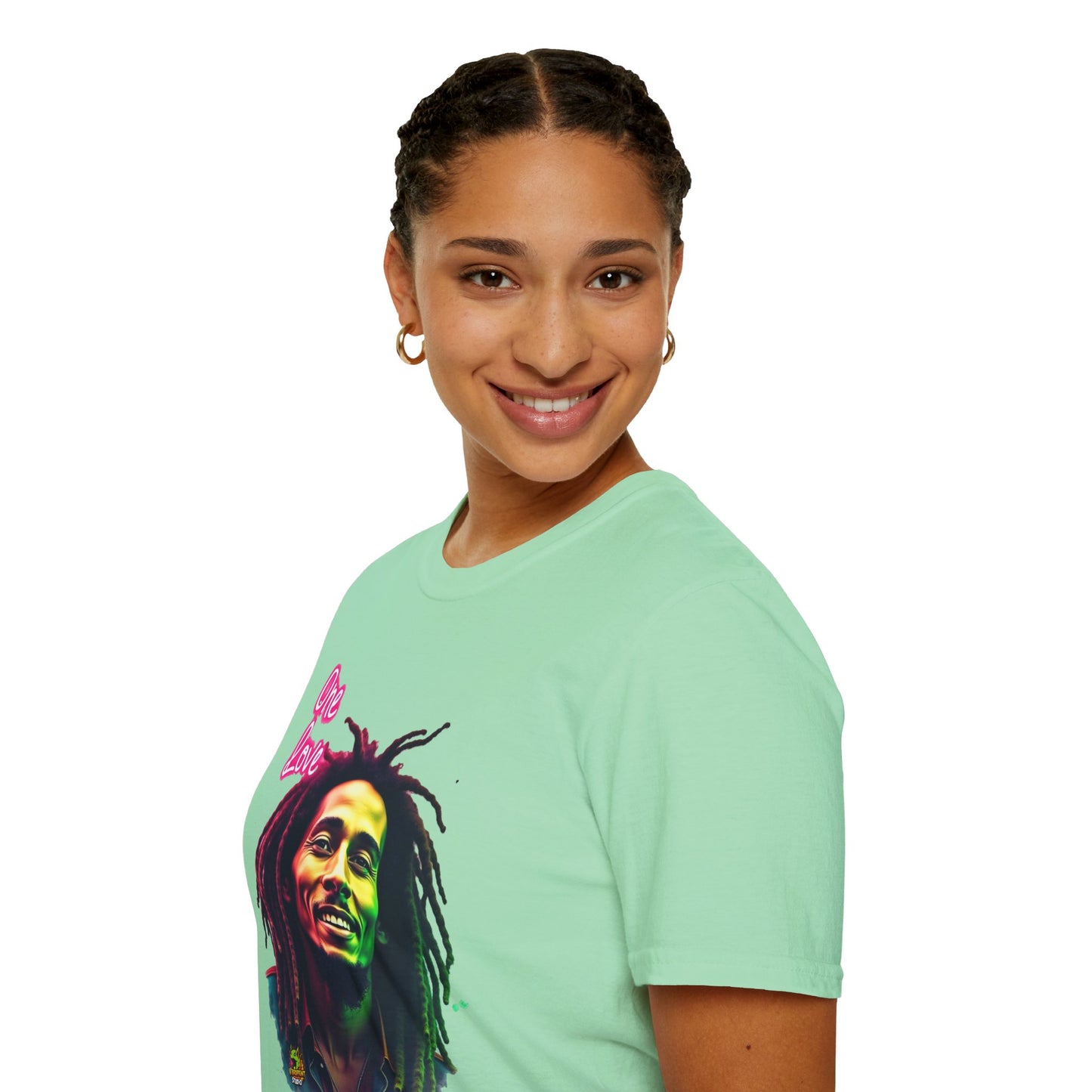 Bob Marley T-Shirt - Lion of Judah - VibroPrint Studio