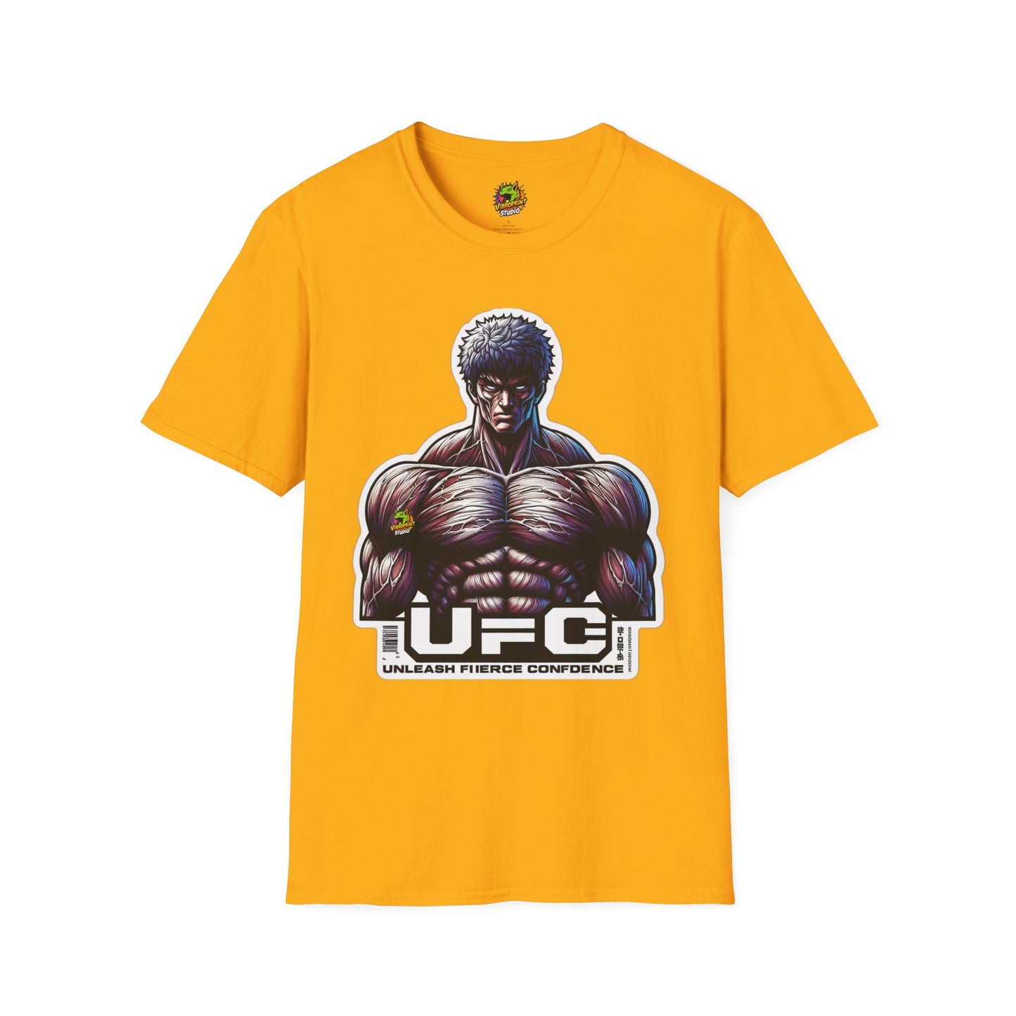 Confidence - UFC T Shirt | Unleash Fierce Confidence | UFC Tee for Athletes and Baki Anime Fans - premium material. limited stock. Order yours now and stand out with this exclusive piece!