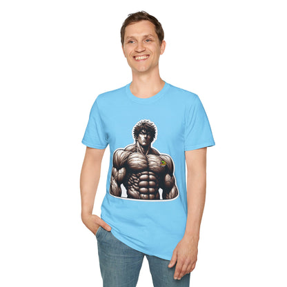 UFC T Shirt | Unleash Fierce Confidence | Motivational UFC Tee with Baki Anime Inspiration