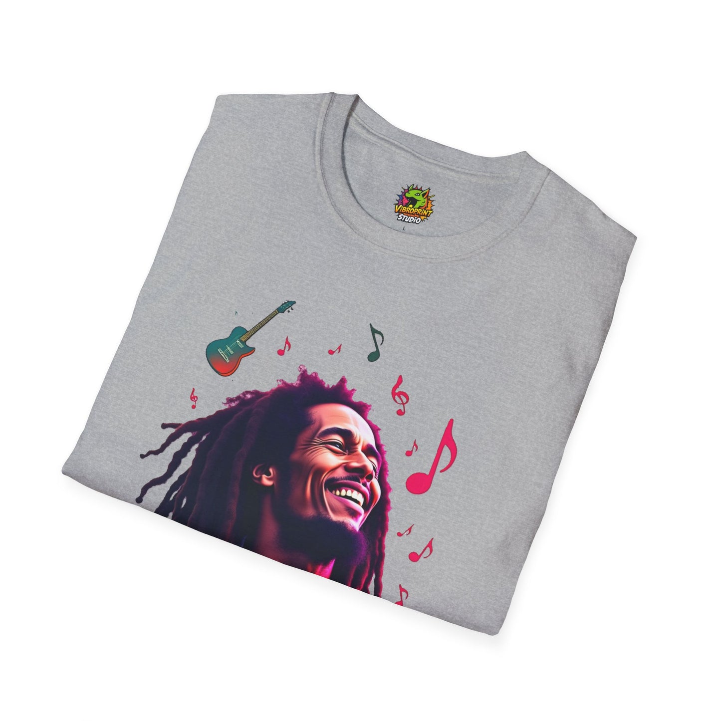 Bob Marley T-Shirt - Vibrant Rasta Revolution