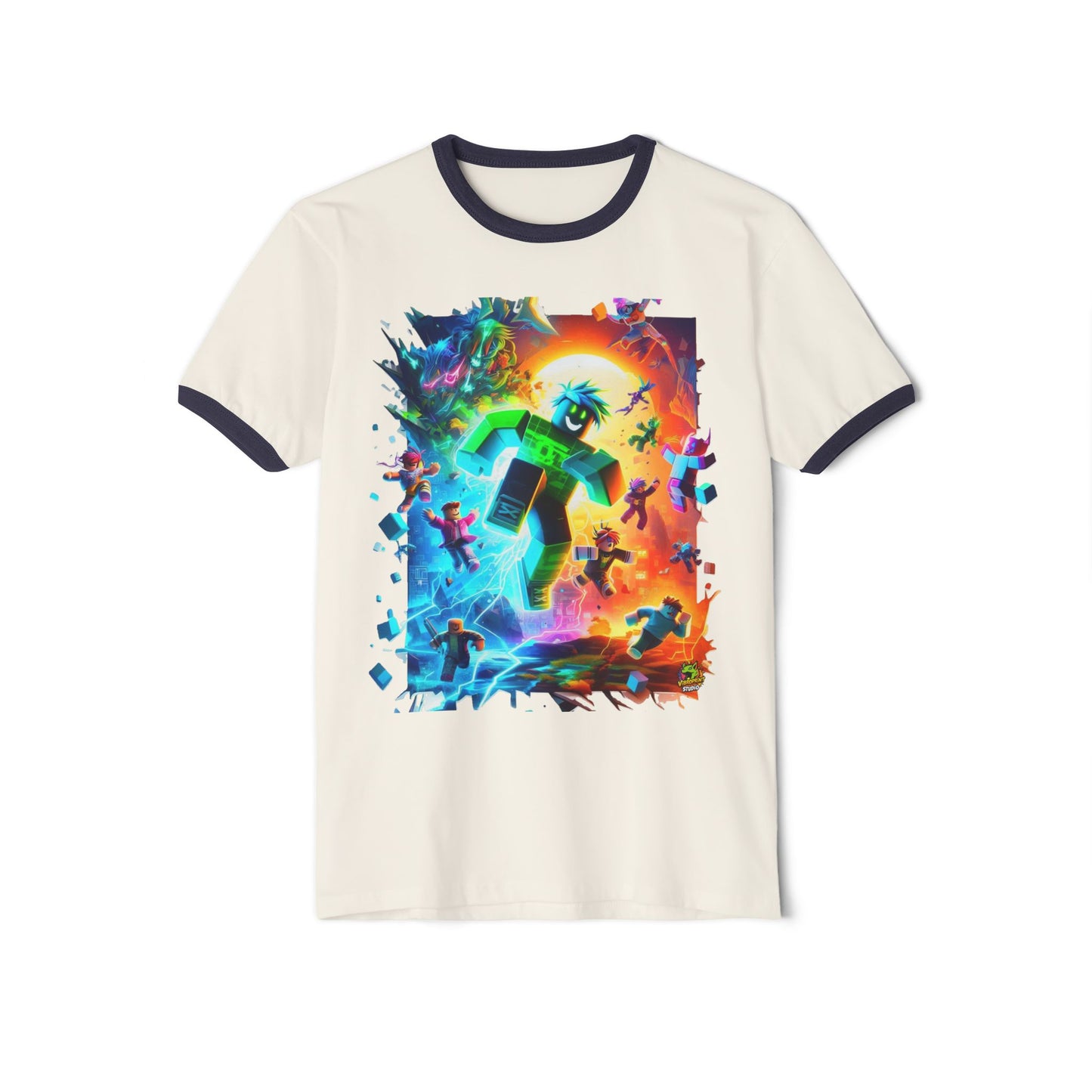 Roblox T Shirt for Gamers of All Ages | Roblox Adventure Graphic Tee | Roblox T Shirt - High Quality Image