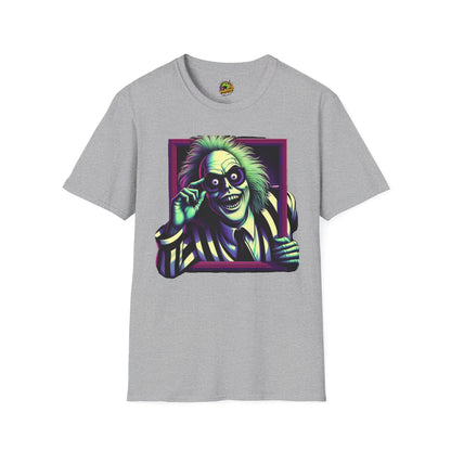 Shirt - Beetlejuice Shirt | Beetlejuice Fan Shirt | Beetlejuice Graphic Shirt | Halloween Beetlejuice Tee - premium material. limited stock. Order yours now and stand out with this exclusive piece!