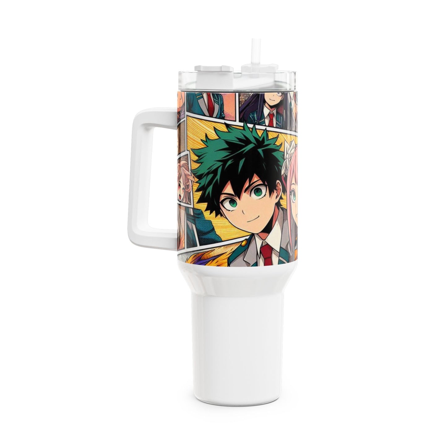 Cartoon - Stanley cup | Anime Geek Drinkware | Colorful Cartoon Tumbler for Fans - custom-made. limited stock. Order yours now and stand out with this exclusive piece!