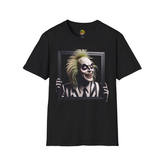 Beetlejuice Shirt | Beetlejuice Gift Idea | Spooky Beetlejuice Shirt | Halloween Beetlejuice Tee - High Quality Image