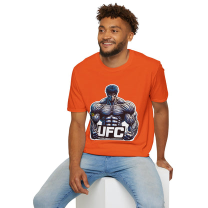 UFC T Shirt | Unleash Fierce Confidence | Motivational UFC Tee with Baki Anime Inspiration for Gym