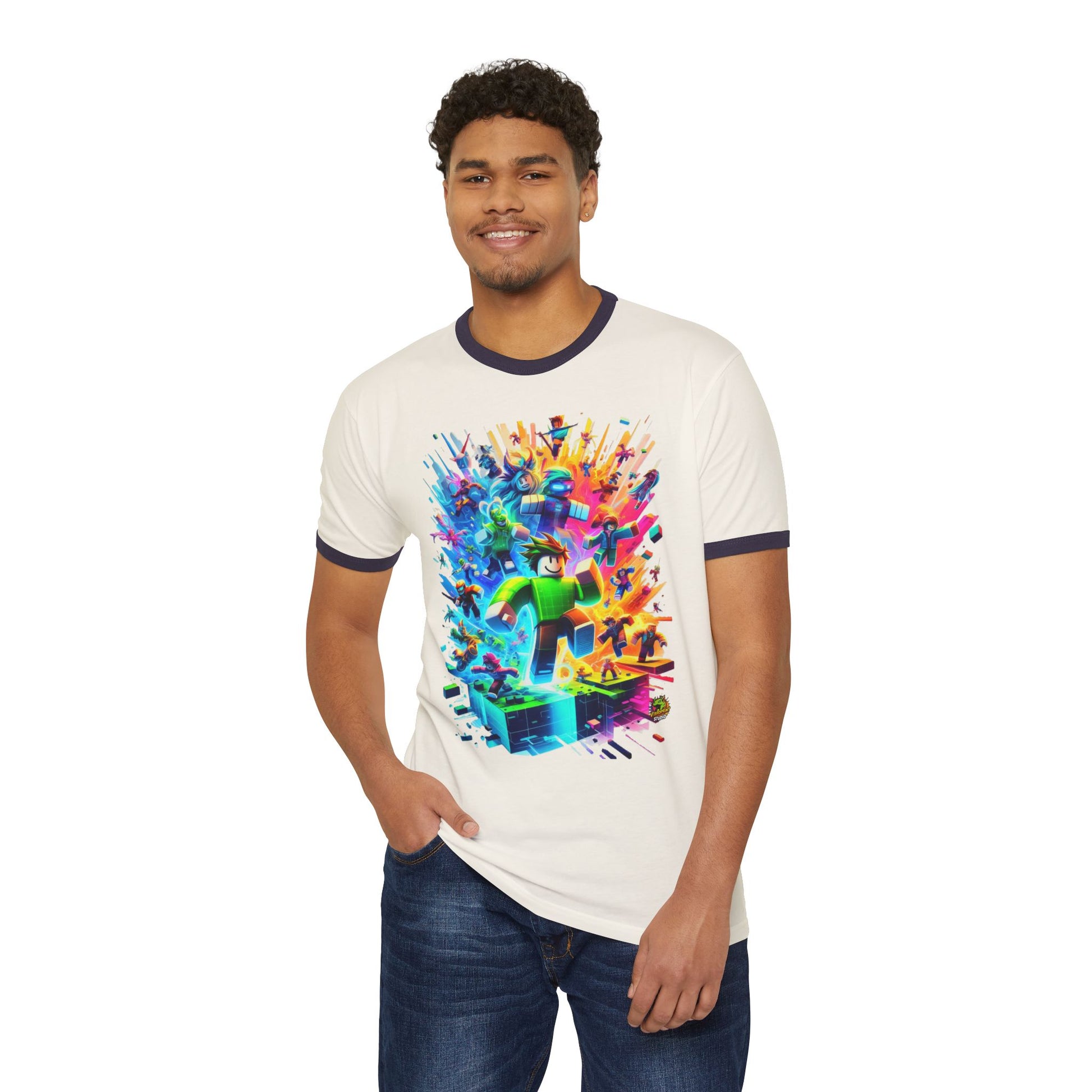 Roblox T Shirt for Gamers of All Ages | Roblox Fan Tee | Roblox Adventure T Shirt - High Quality Image