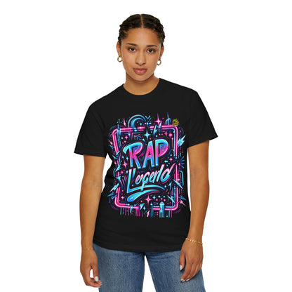 Inspired - Neon Graffiti Inspired Rapper Merch | Street Art Hip-Hop T-Shirt - custom-made. perfect gift idea. Order yours now and stand out with this exclusive piece!