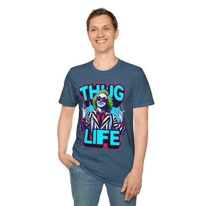 | - Beetlejuice Shirt | Thug Life Halloween Graphic Tee | Spooky Beetlejuice T-Shirt - premium material. perfect gift idea. Order yours now and stand out with this exclusive piece!