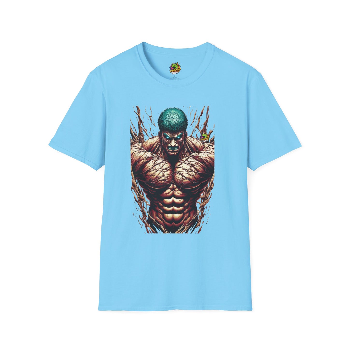 horror-themed apparel - UFC T Shirt | Unleash Fierce Confidence | UFC Tee with Baki Anime Inspiration for Fitness Enthusiasts - high-quality material. perfect Halloween gift for fans of horror culture. Order yours now and stand out with this exclusive piece!