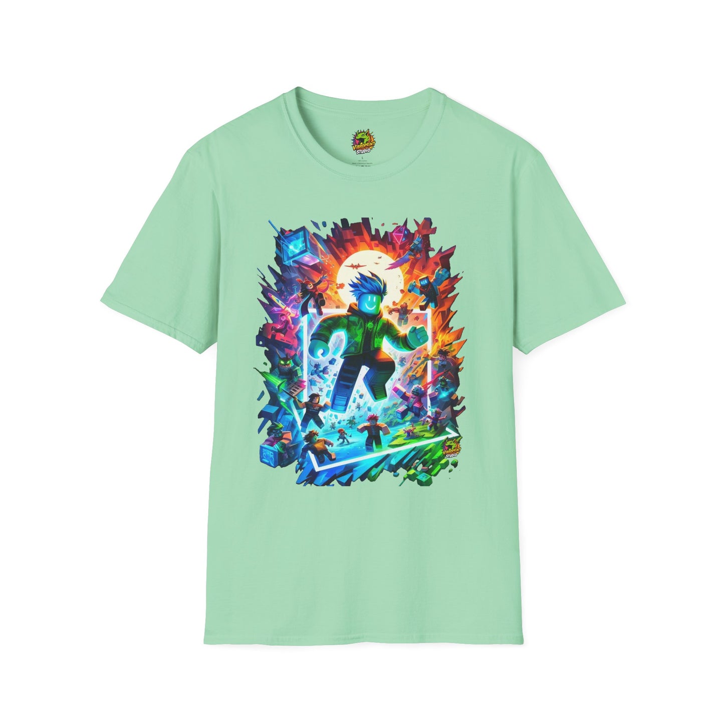 Boys - Roblox Adventure Shirt for Kids | Roblox Clothing for Boys & Girls | Stylish Roblox Graphic Tee | Perfect Roblox Gift - custom-made. perfect gift idea. Order yours now and stand out with this exclusive piece!