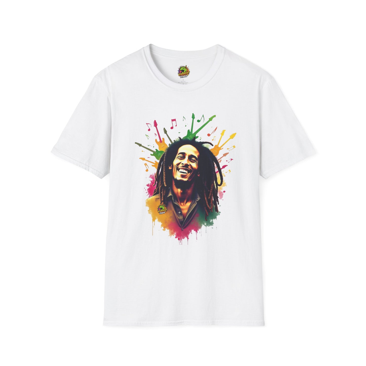 Bob - Bob Marley T-Shirt - Vibrant Rasta Energy - custom-made. perfect gift idea. Order yours now and stand out with this exclusive piece!