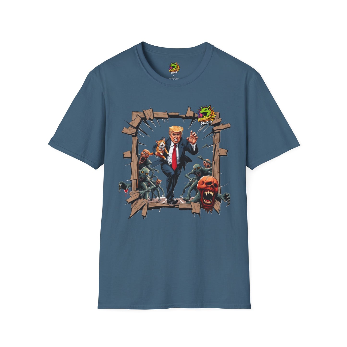 | - They're Eating the Dogs Tee | Satire Trump Election Shirt | Funny Political Cats and Dogs Graphic Tee - premium material. limited stock. Order yours now and stand out with this exclusive piece!