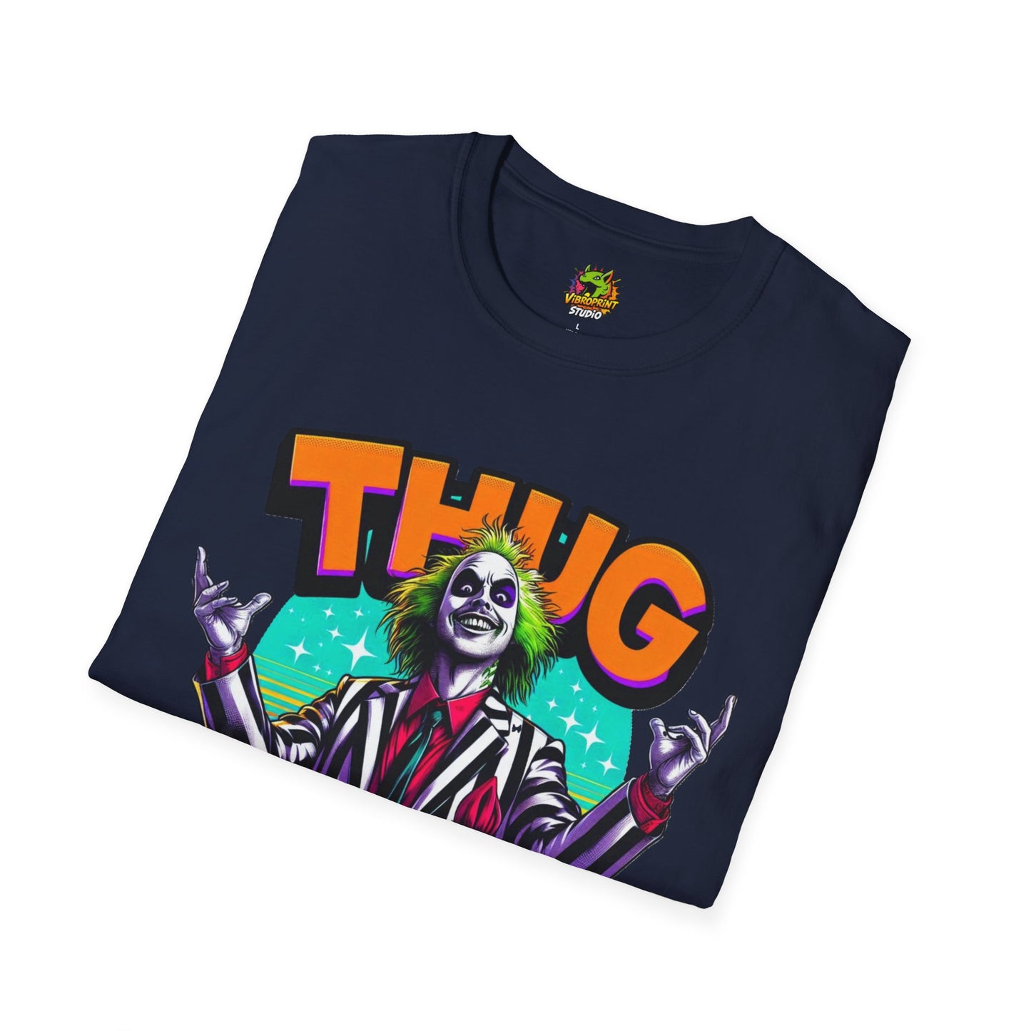 Graphic - Beetlejuice Shirt | Spooky Thug Life Tee | Halloween Beetlejuice Graphic Shirt Women - premium material. limited stock. Order yours now and stand out with this exclusive piece!