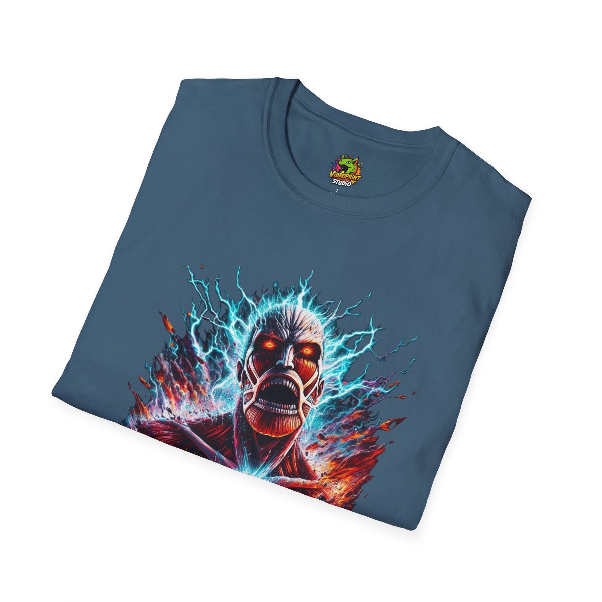 | - Eren Yeager Titan’s Judgment Tee | Attack on Titan Shirt | Shingeki - premium material. limited stock. Order yours now and stand out with this exclusive piece!