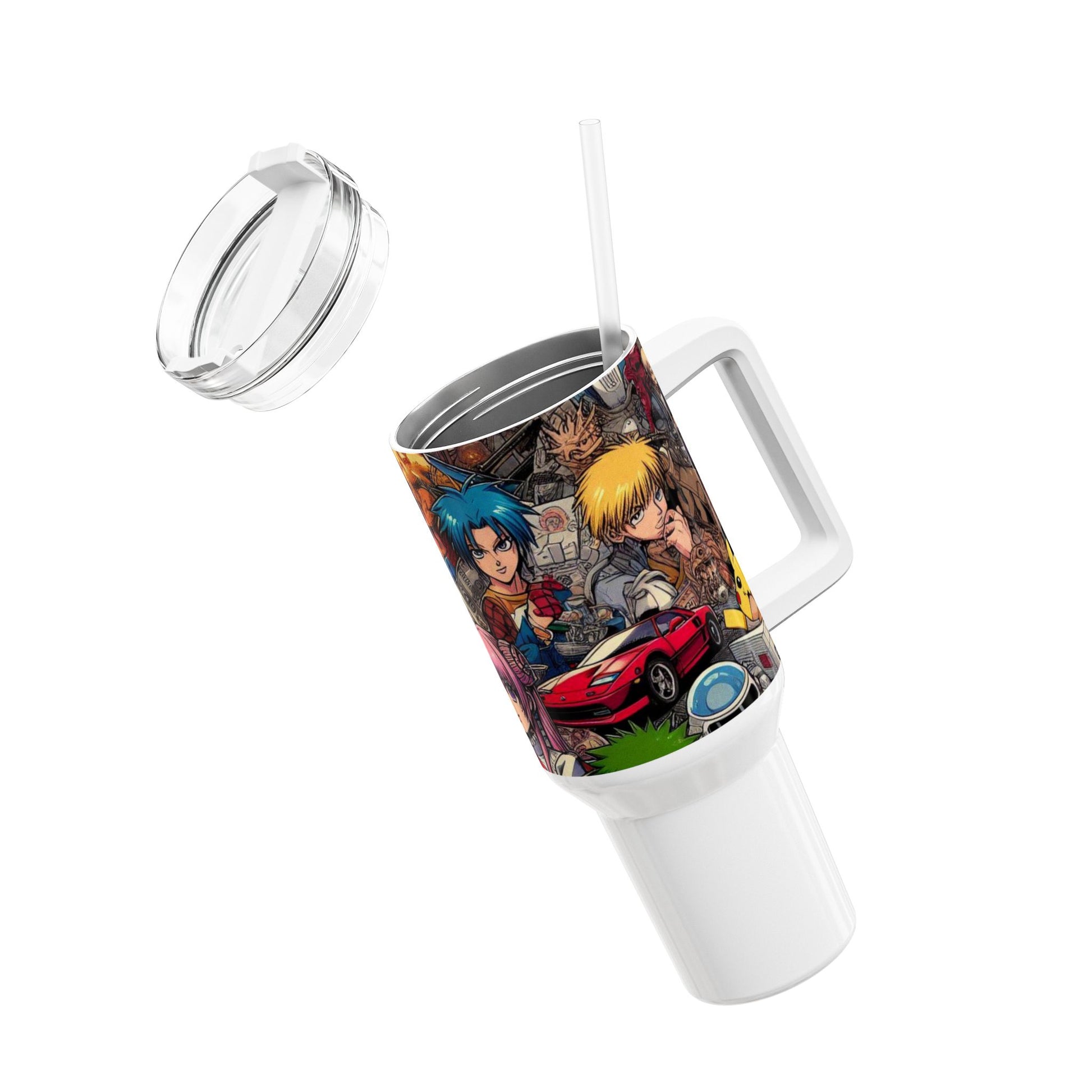 Drinkware - Stanley Tumbler | Colorful Geek Drinkware for Anime Fans | Comics and Cartoon Tumbler - custom-made. limited stock. Order yours now and stand out with this exclusive piece!