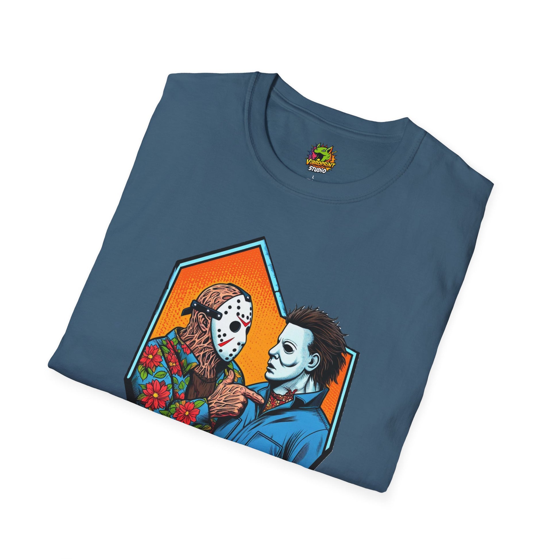 Michael Myers inspired design - Michael Myers Vintage Shirt | Jason & Michael Funny Horror Tee - perfect for Halloween lovers. premium horror movie t-shirt for spooky occasions. Order yours now and stand out with this exclusive piece!