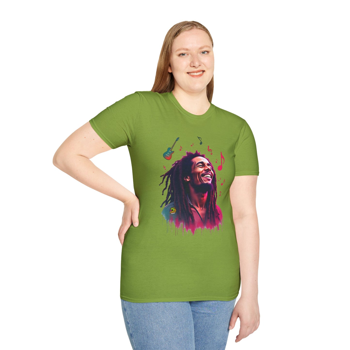 Bob - Bob Marley T-Shirt - Vibrant Rasta Revolution - premium material. perfect gift idea. Order yours now and stand out with this exclusive piece!