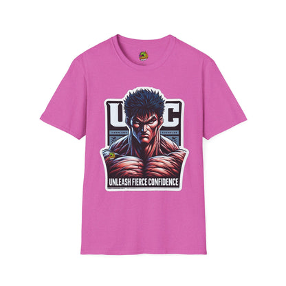 | - UFC T Shirt | Unleash Fierce Confidence | UFC Tee with Baki Anime Strength - premium material. perfect gift idea. Order yours now and stand out with this exclusive piece!