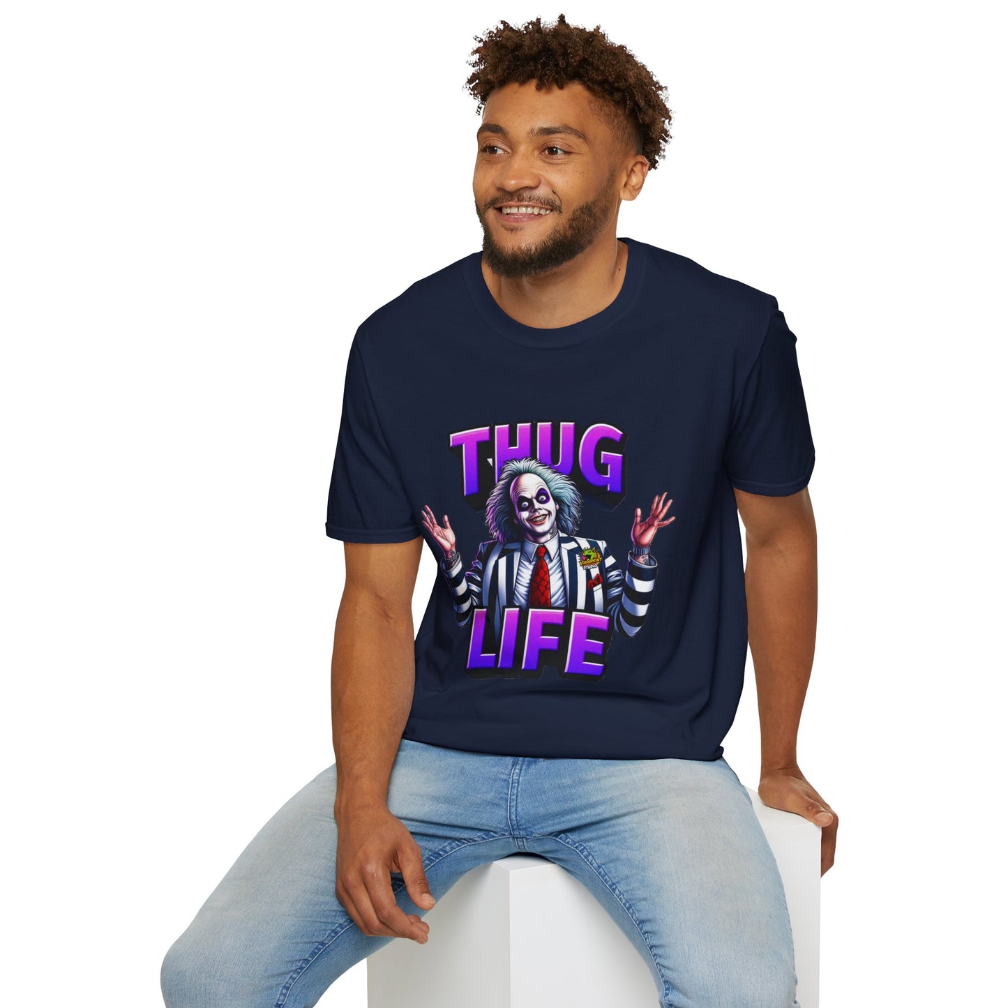 Shirt - Beetlejuice Shirt | Thug Life Halloween Tee | Funny Beetlejuice Graphic T-Shirt - custom-made. perfect gift idea. Order yours now and stand out with this exclusive piece!