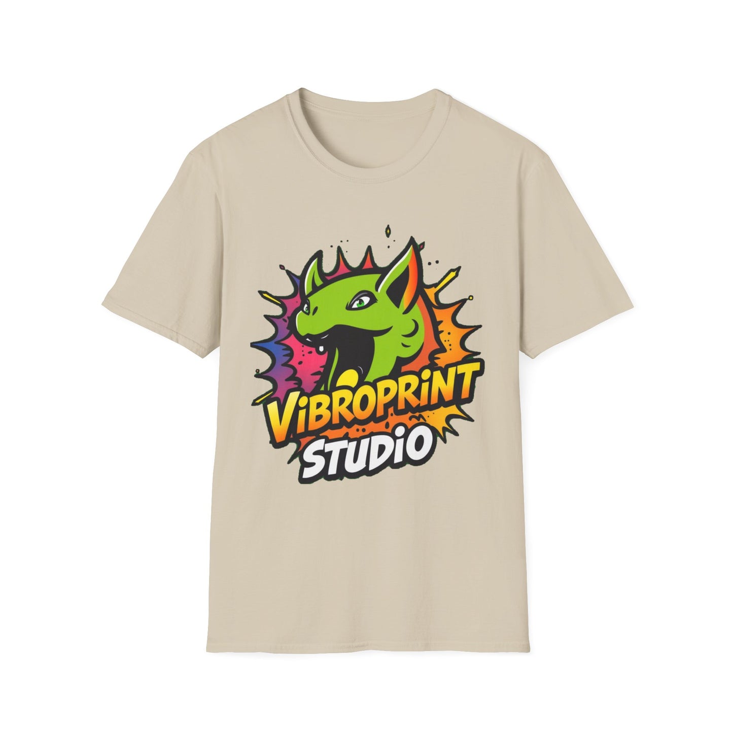 Vibroprint Studio Logo Shirt | Exclusive Graphic Tee | Premium Casual