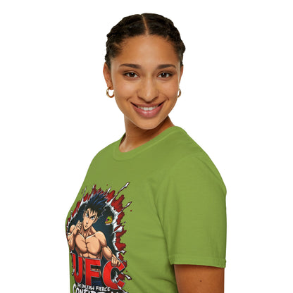 UFC T Shirt | Unleash Fierce Confidence | UFC Tee Inspired by Baki Anime for Fitness Enthusiasts