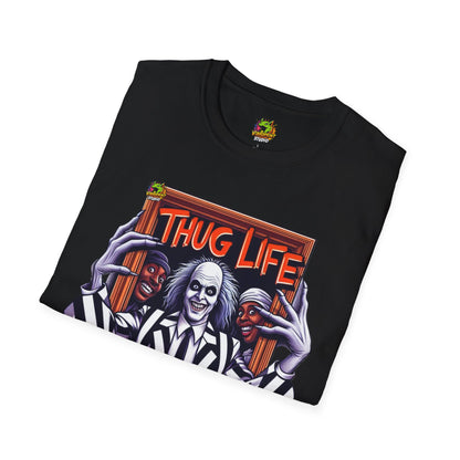 Funny - Beetlejuice Shirt | Thug Life Graphic Tee | Funny Halloween Beetlejuice T-Shirt - premium material. perfect gift idea. Order yours now and stand out with this exclusive piece!