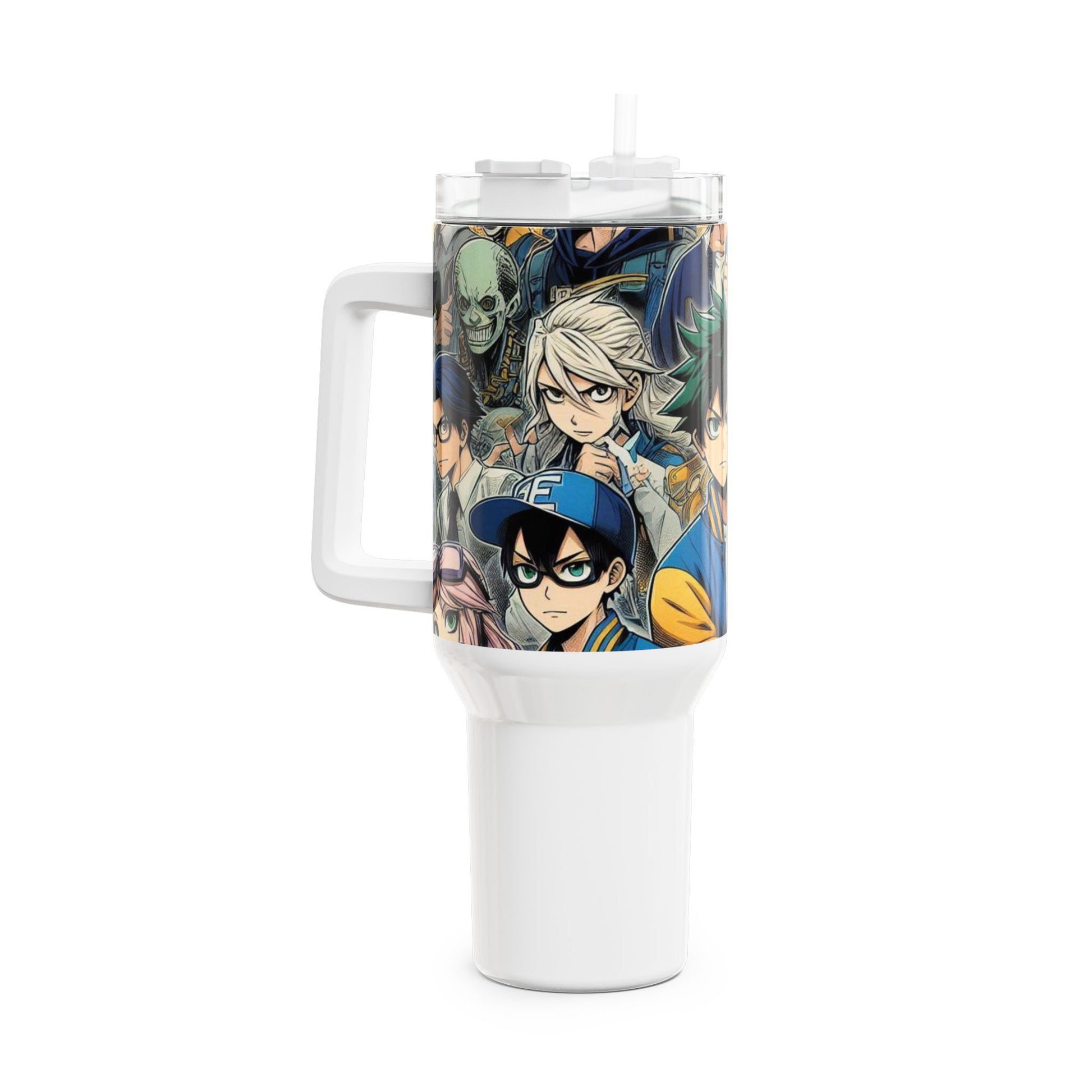 Geek - Stanley cup | Colorful Anime Geek Drinkware | Cartoon Tumbler for Gamers - custom-made. perfect gift idea. Order yours now and stand out with this exclusive piece!