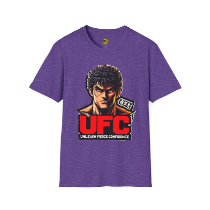 Confidence - UFC T Shirt | Unleash Fierce Confidence | Motivational UFC Tee with Baki Anime Elements - custom-made. perfect gift idea. Order yours now and stand out with this exclusive piece!