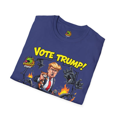 They're Eating the Dogs Tee | Satire Trump Election T-Shirt | Funny Political Graphic Te