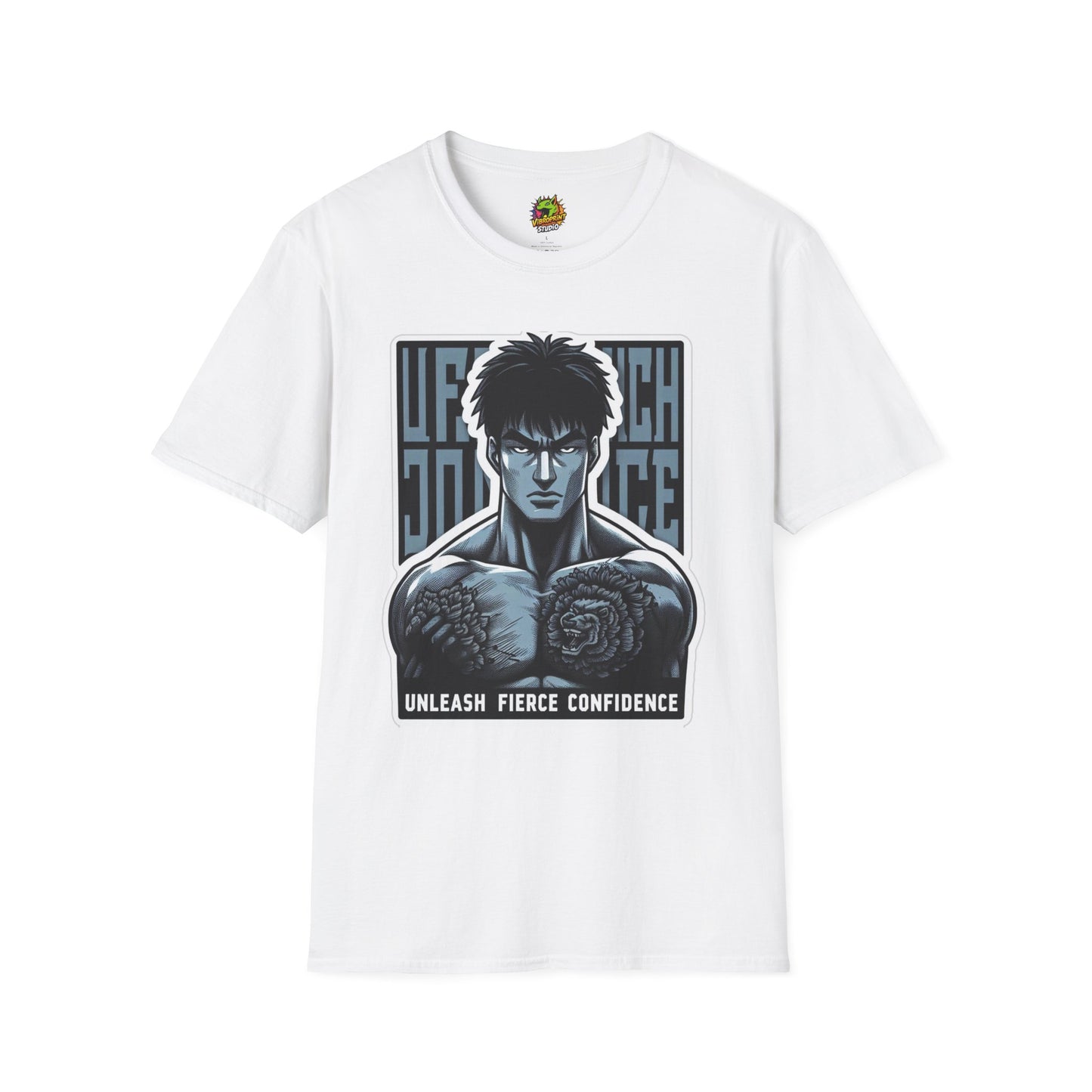 UFC - UFC T Shirt | Unleash Fierce Confidence | UFC Tee with Baki Anime T Shirt for motivation Inspiration - premium material. limited stock. Order yours now and stand out with this exclusive piece!