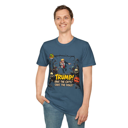 They're Eating the Dogs Tee | Trump Election Meme T-Shirt | Satirical Political Shirt