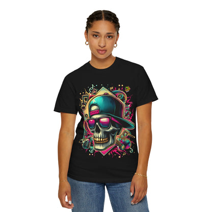 Design - Bold Graffiti Explosion Rapper Merch | Vibrant Street Art T-Shirt Design - custom-made. perfect gift idea. Order yours now and stand out with this exclusive piece!