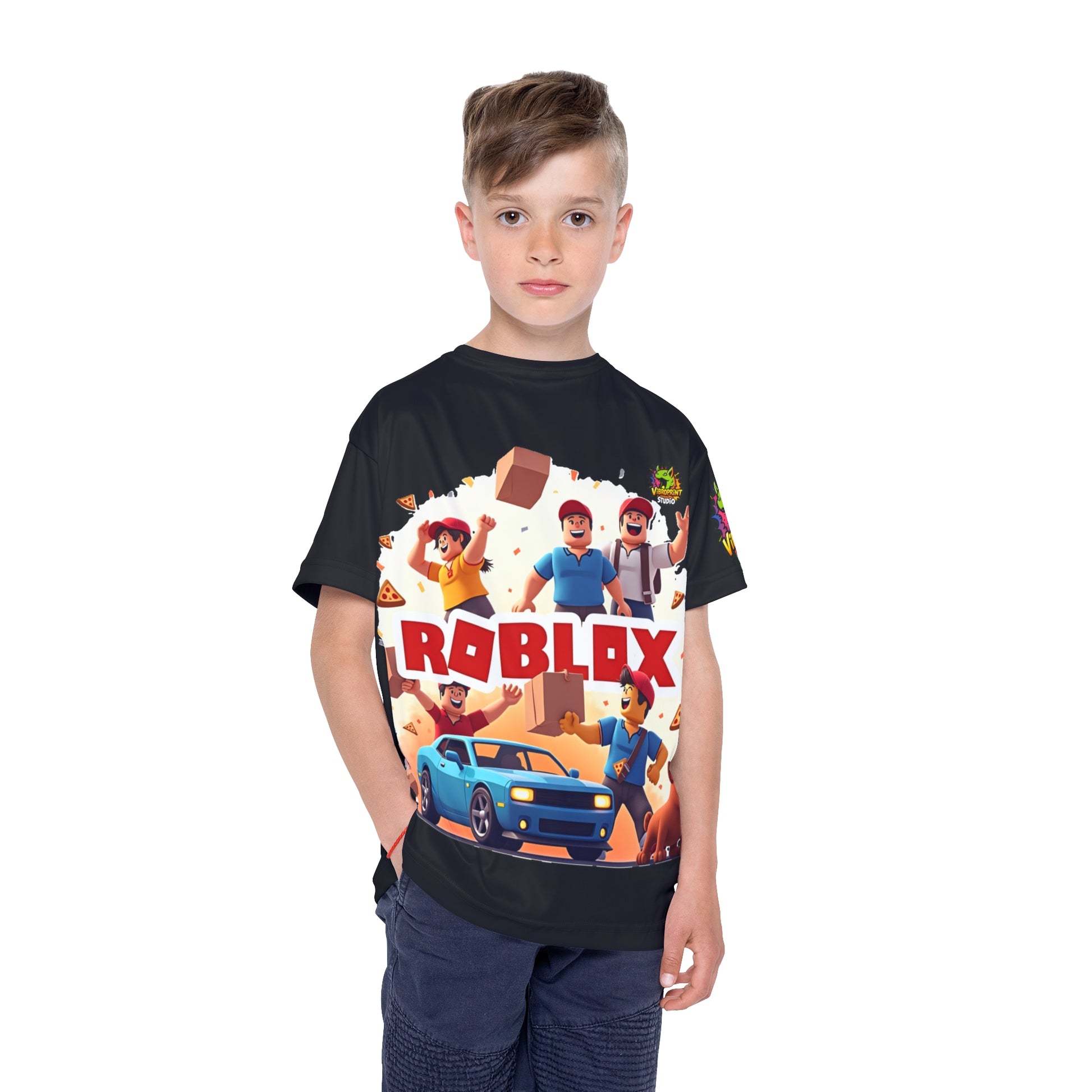 Roblox Graphic Tee Front View