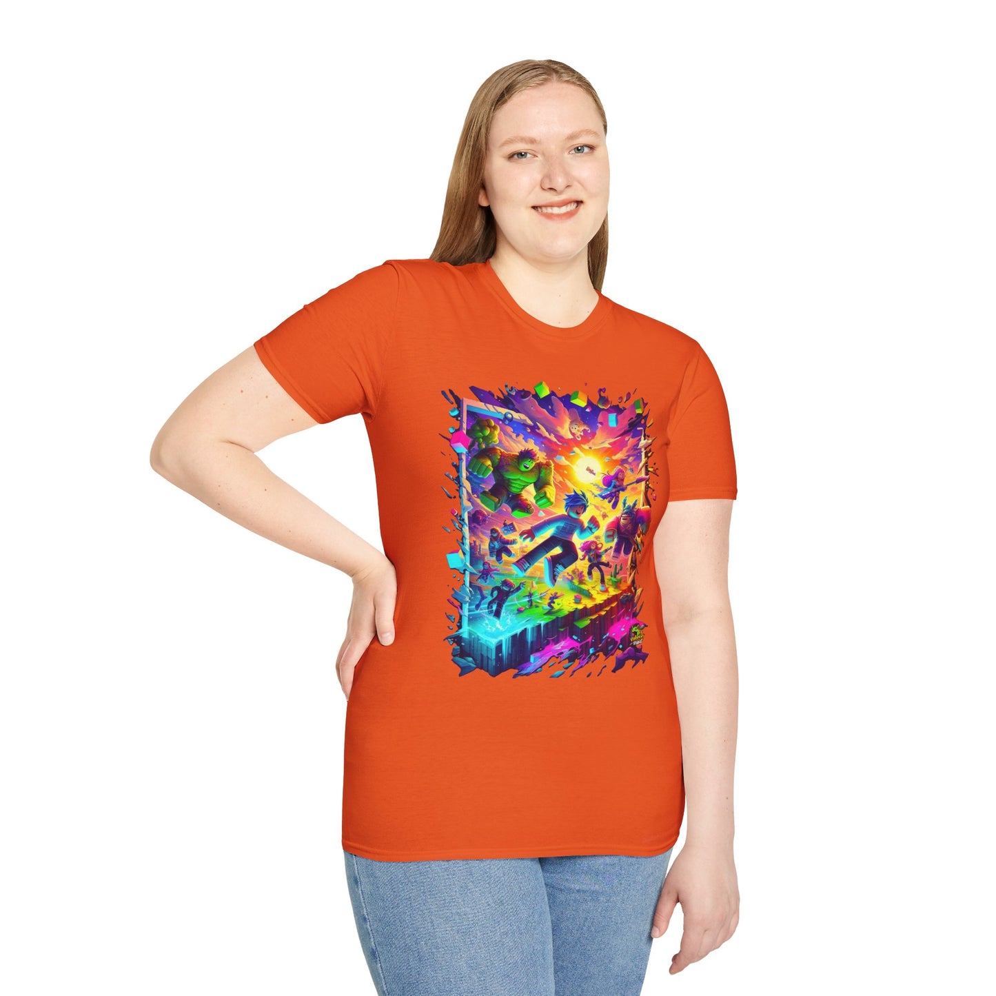 Unique Roblox T-Shirt for Boys & Girls | Roblox Gamer Shirt | Roblox Clothing for Kids | Roblox Avatar Graphic Tee