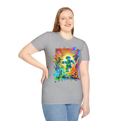 Tee - Unique Roblox Game Tee for Boys & Girls | Roblox Avatar Graphic T-Shirt | Cool Roblox Clothing | Perfect Roblox Gift - custom-made. perfect gift idea. Order yours now and stand out with this exclusive piece!