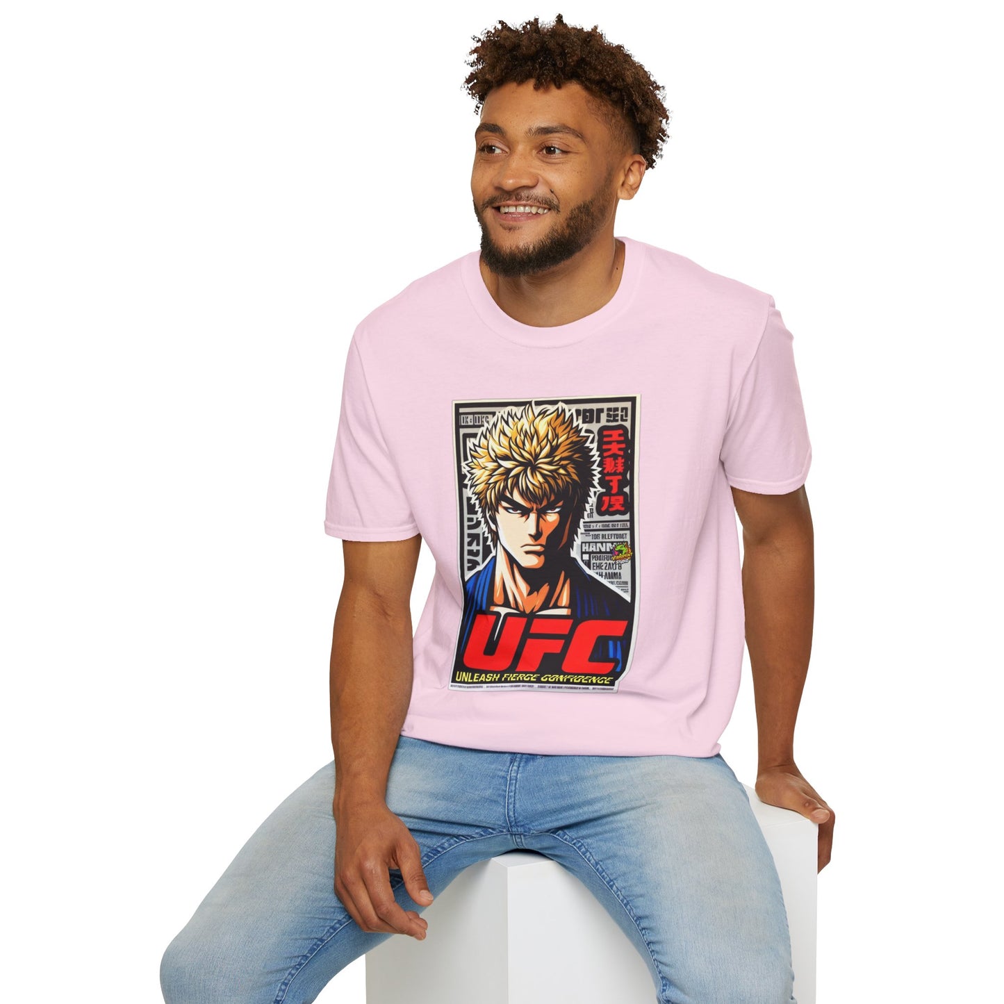 UFC T Shirt | Unleash Fierce Confidence | UFC Tee for Gym Inspired by Baki