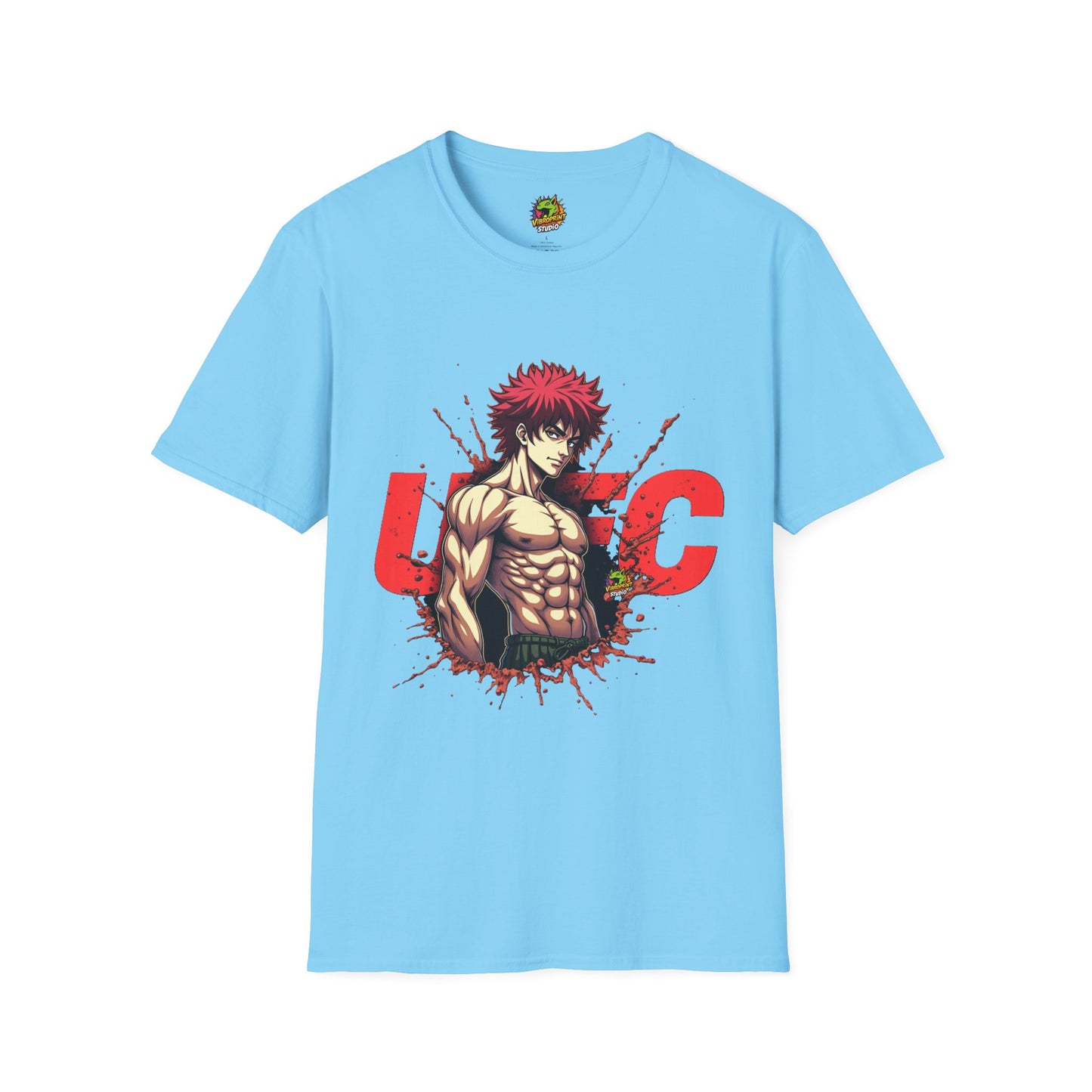 Confidence - UFC T Shirt | Unleash Fierce Confidence | Motivational UFC Tee with Baki Anime T Shirt Influence - premium material. limited stock. Order yours now and stand out with this exclusive piece!