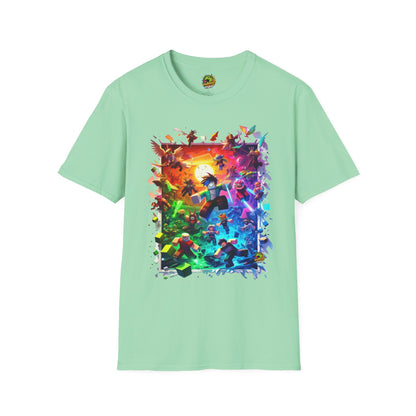 | - Roblox Avatar Tee for Boys & Girls | Cool Roblox Kids Shirt | Roblox Graphic T-Shirt | Roblox Gift for Gamers - premium material. limited stock. Order yours now and stand out with this exclusive piece!