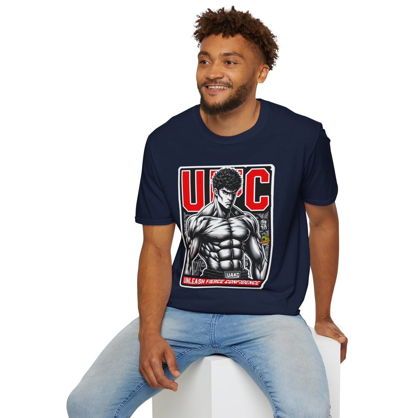 by - UFC T Shirt | Unleash Fierce Confidence | UFC Tee Inspired by Baki Anime T Shirt - premium material. perfect gift idea. Order yours now and stand out with this exclusive piece!