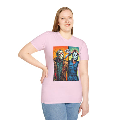 Jason Voorhees & Michael Myers Shirt | Funny Halloween Picnic Tee