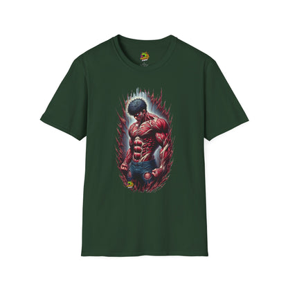 T - UFC T Shirt | Unleash Fierce Confidence | UFC Tee with Baki Anime Influence for Gym Lovers - premium material. perfect gift idea. Order yours now and stand out with this exclusive piece!