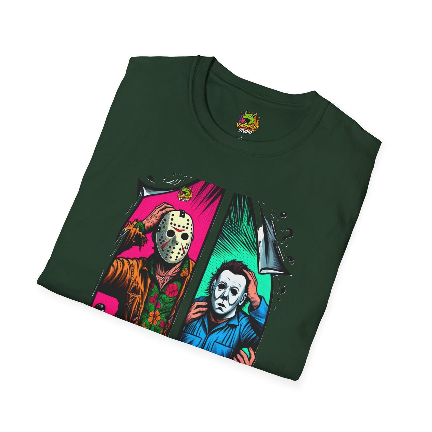 Michael Myers Vintage Shirt | Jason Voorhees Funny Picnic Scene Tee