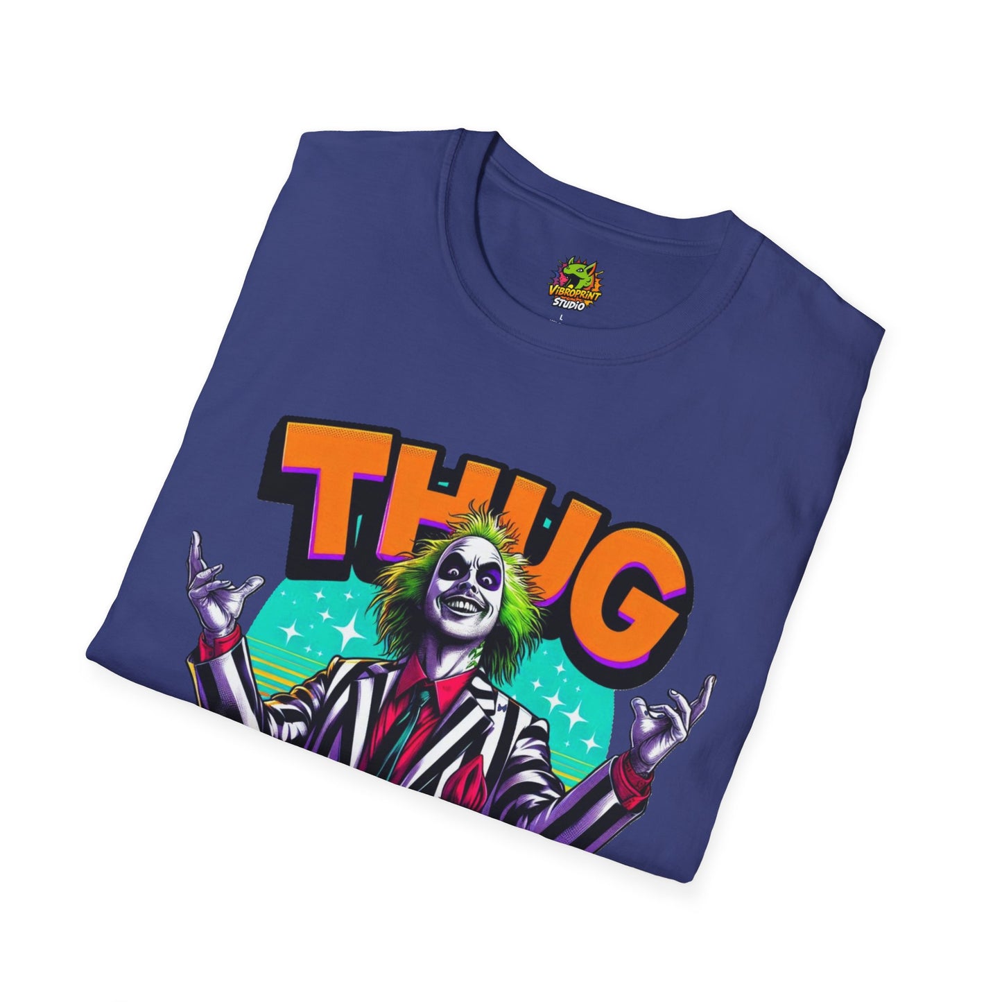 Halloween - Beetlejuice Shirt | Spooky Thug Life Tee | Halloween Beetlejuice Graphic Shirt Women - custom-made. limited stock. Order yours now and stand out with this exclusive piece!