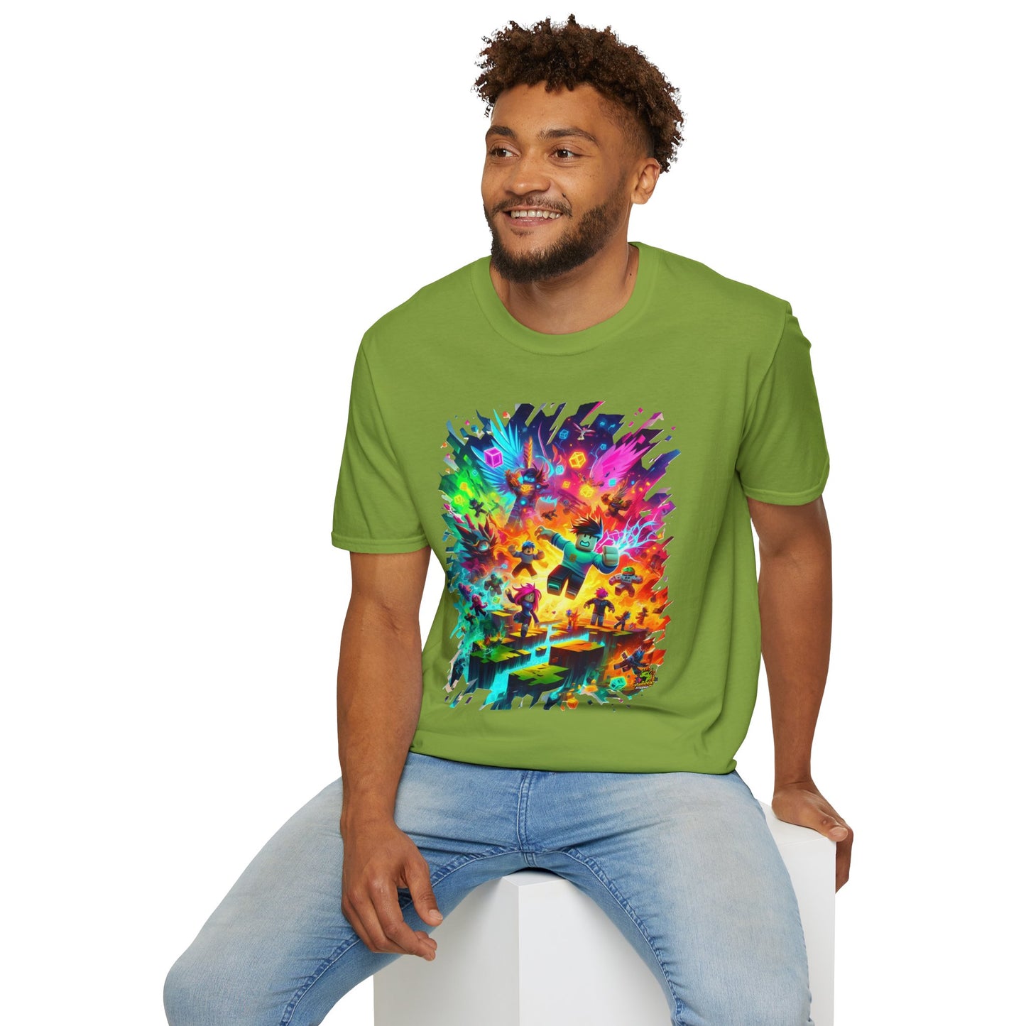 product - Roblox Player T-Shirt for Kids | Roblox Clothing for Boys & Girls | Cool Roblox Graphic Tee | Roblox Merch Gift - custom-made. perfect gift idea. Order yours now and stand out with this exclusive piece!