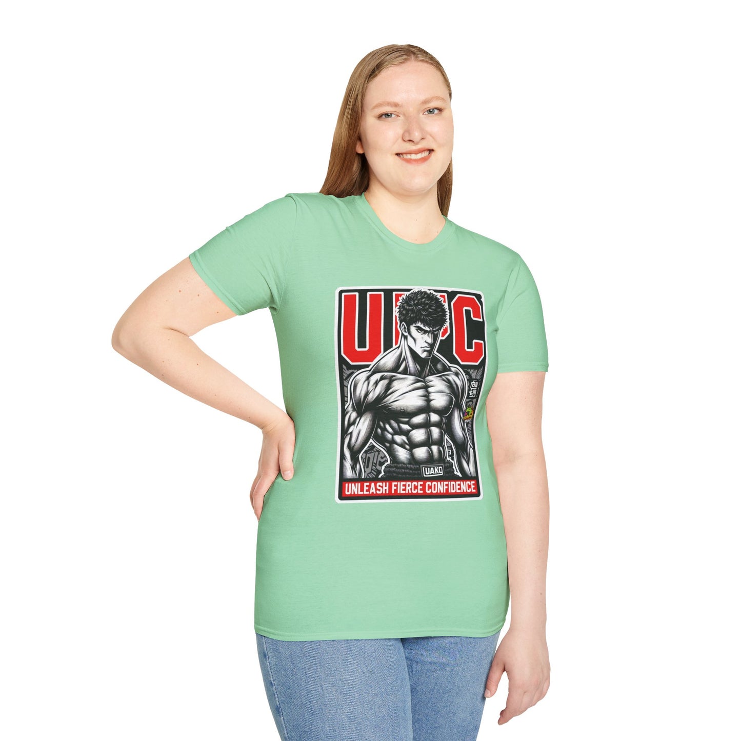 UFC T Shirt | Unleash Fierce Confidence | UFC Tee Inspired by Baki Anime T Shirt